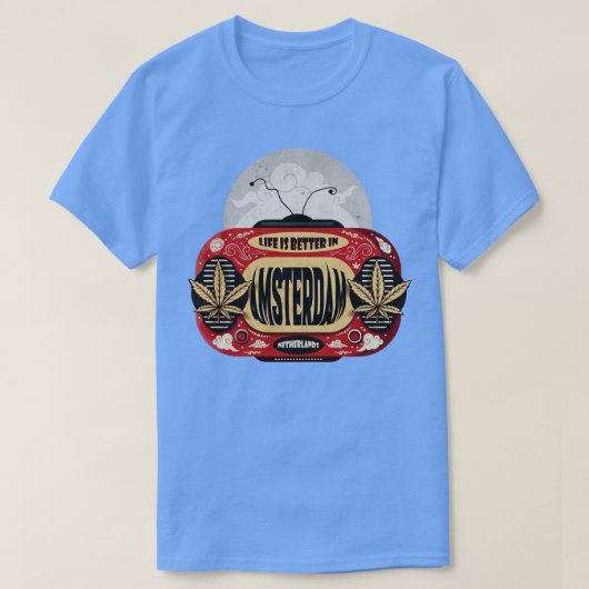 アムステルダムで良い Tシャツ (デザイン正面)