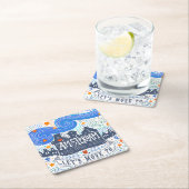 アムステルダムに動こう スクエアペーパーコースター (インサイチュ)