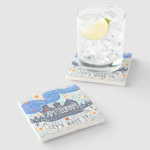 アムステルダムに動こう ストーンコースター (横)