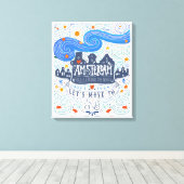 アムステルダムに移ろう キャンバスプリント (インサイチュ (ウッドフロア))