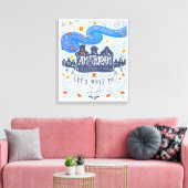 アムステルダムに移ろう キャンバスプリント (インサイチュ (リビング))