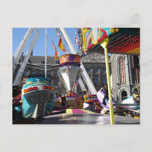 アムステルダムのおもしろいフェア ポストカード (正面)