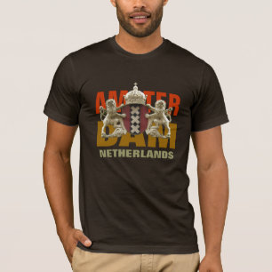 アムステルダムのオランダのTシャツ Tシャツ