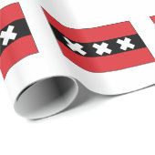 アムステルダムのオランダ ラッピングペーパー (ロールコーナー)