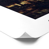 アムステルダムのカナルズバイヤンヴァンデルヘイデン ポスター (角)