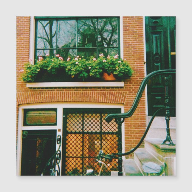 アムステルダムのカナルハウス (正面)