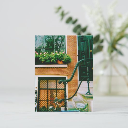 アムステルダムのカナルハウス シーズンポストカード (スタンド正面)