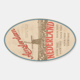 アムステルダムのシール 楕円形シール