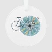 アムステルダムのスカイライン オーナメント (裏面)