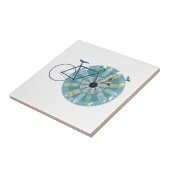 アムステルダムのスカイライン タイル (側面)