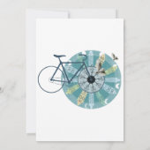 アムステルダムのスカイライン 招待状 (裏面)