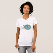 アムステルダムのスカイライン Tシャツ (正面フル)