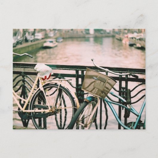 アムステルダムのバイク ポストカード (正面)