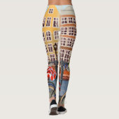 アムステルダムのポスター:ピンアップガールサイクリング。 レギンス (裏面)