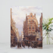 アムステルダムのユダヤ人地区(ヴィンテージシティシーン) カード (スタンド正面)