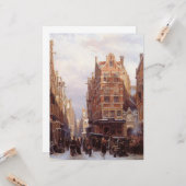 アムステルダムのユダヤ人地区(ヴィンテージシティシーン) カード (正面/裏面インサイチュ)