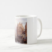 アムステルダムのユダヤ人地区(ヴィンテージシティシーン) コーヒーマグカップ (正面右)