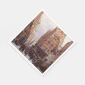 アムステルダムのユダヤ人地区(ヴィンテージシティシーン) スタンダードランチョンナプキン (角)