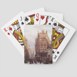 アムステルダムのユダヤ人地区(ヴィンテージシティシーン) トランプ