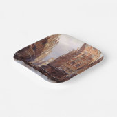 アムステルダムのユダヤ人地区(ヴィンテージシティシーン) ペーパープレート (傾斜あり)