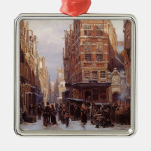 アムステルダムのユダヤ人地区(ヴィンテージシティシーン)