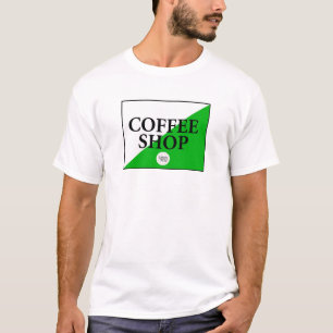アムステルダムの喫茶店 Tシャツ