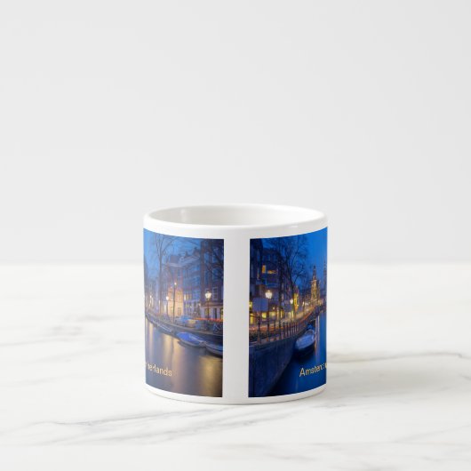 アムステルダムの夕暮れ エスプレッソカップ (正面)