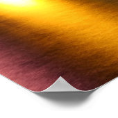 アムステルダムの夜のオランダ ポスター (角)