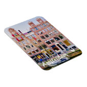 アムステルダムの家 – 冷蔵庫用マグネットバイベルベットエスケープ マグネット (右側)