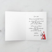 アムステルダムの屋根の上のシンタークラース&ピート カード (内部)