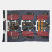 アムステルダムの思い出、オークツリー、デ・エイケンブーム キッチンタオル (横)