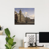 アムステルダムの新市役所1668 ポスター (ホームオフィス)