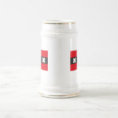 アムステルダムの旗のマグ ビールジョッキ (中央)
