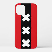 アムステルダムの旗  Case-Mate iPhoneケース (裏面)