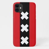 アムステルダムの旗 Case-Mate iPhoneケース (裏面)