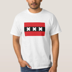 アムステルダムの旗 Tシャツ