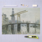 アムステルダムの橋 (クロード・モネ作) 薄葉紙 (クラフト)