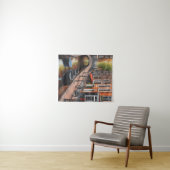 アムステルダムの油彩画アート タペストリー (インサイチュ(横))