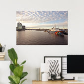 アムステルダムの港はオランダ ポスター (ホームオフィス)