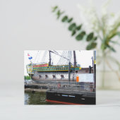 アムステルダムの港 - ポストカード (スタンド正面)