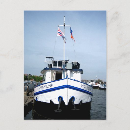 アムステルダムの港 - ポストカード (正面)