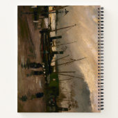 『アムステルダムの漁師の港の嵐』（アムステルダムのぎょしのみなとのはらす、英:Amsterdam F ノートブック (裏面)