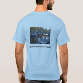 アムステルダムの潜んでいるドーナツ[1] Tシャツ (裏面)