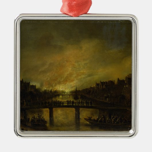 アムステルダムの炎 メタルオーナメント (正面)