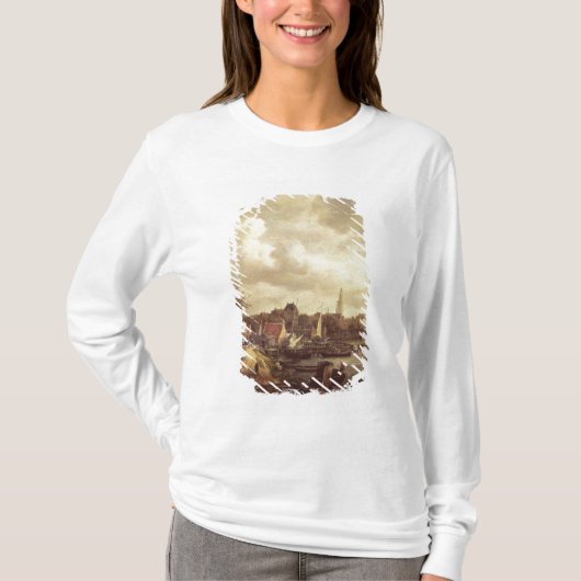 アムステルダムの眺め Tシャツ (正面)