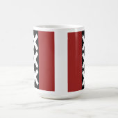 アムステルダムの紋章付き外衣 コーヒーマグカップ (中央)