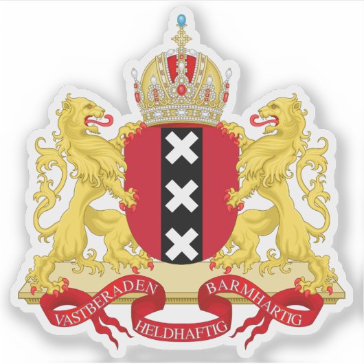 アムステルダムの紋章、オランダ シール (正面)