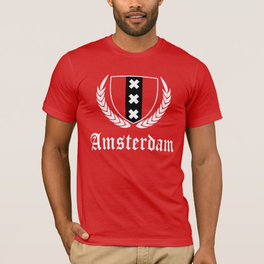 アムステルダムの紋章 Tシャツ (正面)