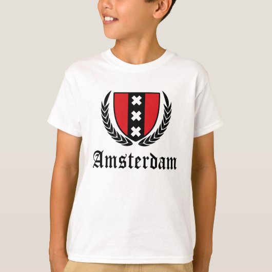 アムステルダムの紋章 Tシャツ (正面)