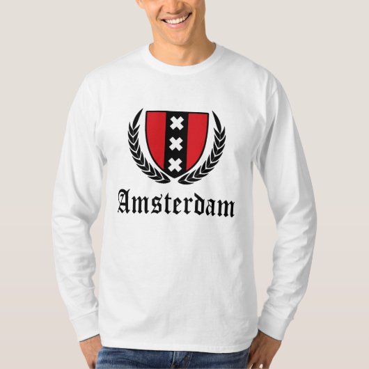 アムステルダムの紋章 Tシャツ (正面)